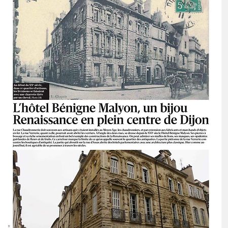디종 Benigne Malyon 아파트 외부 사진
